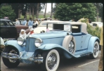 Auburn owned by Dr. J. P. Young;  Golden Tee Resort Lodge, Morro Bay (Roll 2 Frame 11)